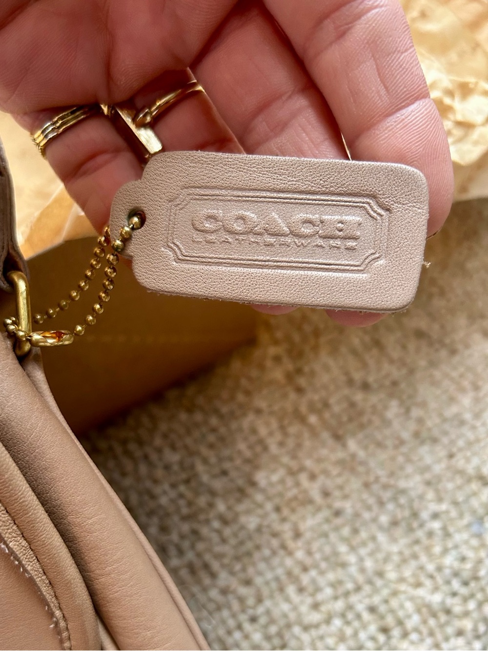 Vintage Coach Crossbody Lightweights 80s Tailored Collection - Picture 5 of 15